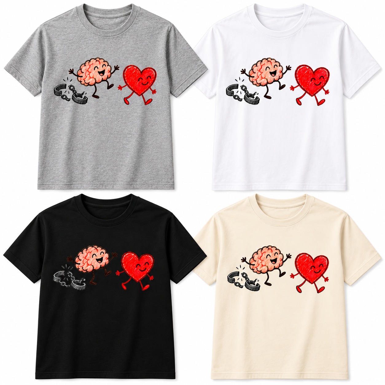 Wild Magic Tea-Shirt 001 - Free your mind. Follow your heart.